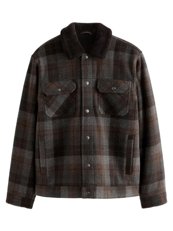 Next Next Prehodna jakna  rjava / temno rjava