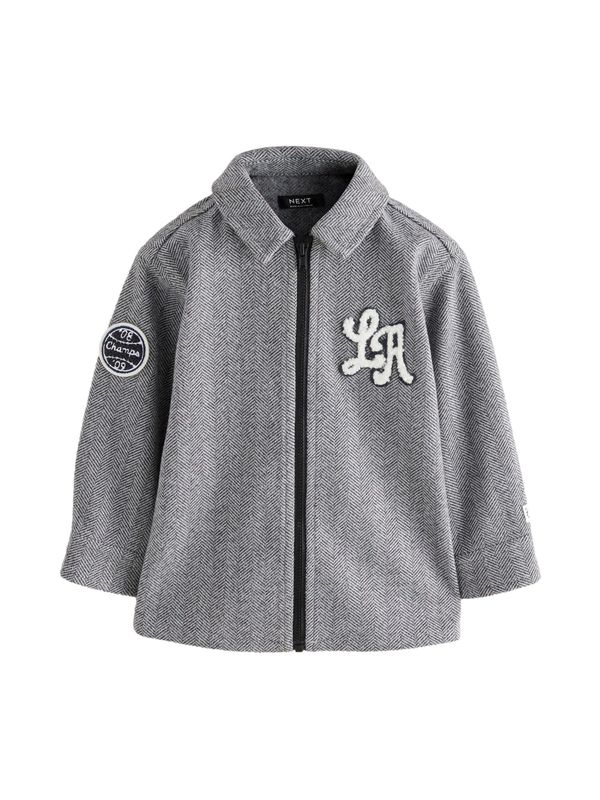 Next Next Prehodna jakna  siva / antracit / temno siva / bela
