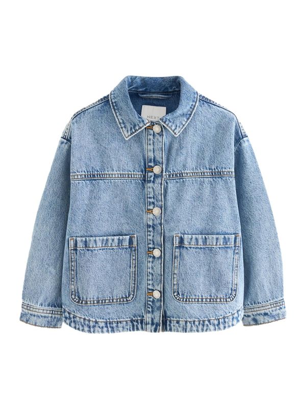 Next Next Prehodna jakna  svetlo modra