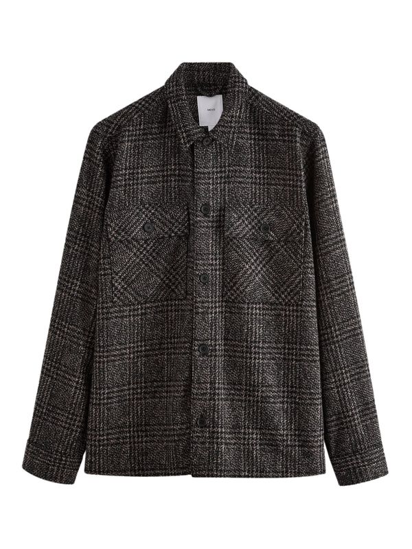 Next Next Prehodna jakna  svetlo siva / črna