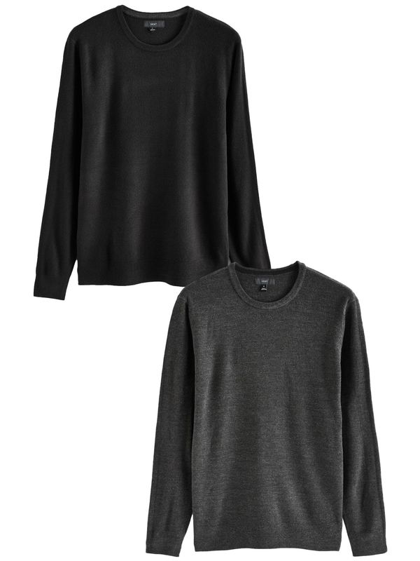 Next Next Pulover  antracit / črna