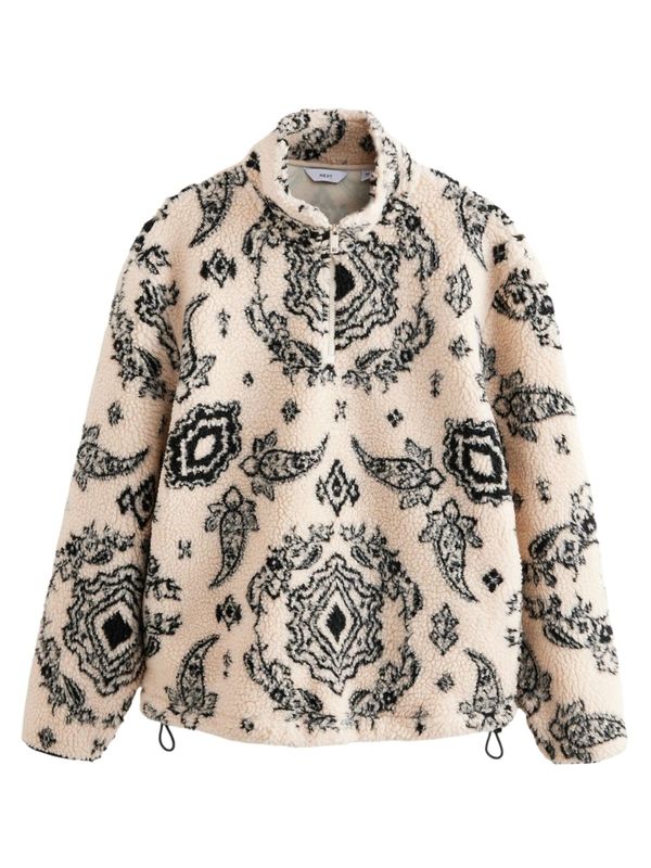 Next Next Pulover  bež / črna