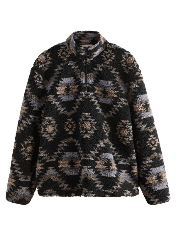 Next Next Pulover  bež / modra / črna