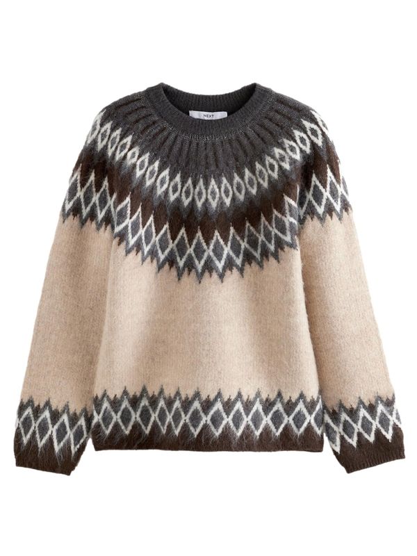 Next Next Pulover  bež / rjava