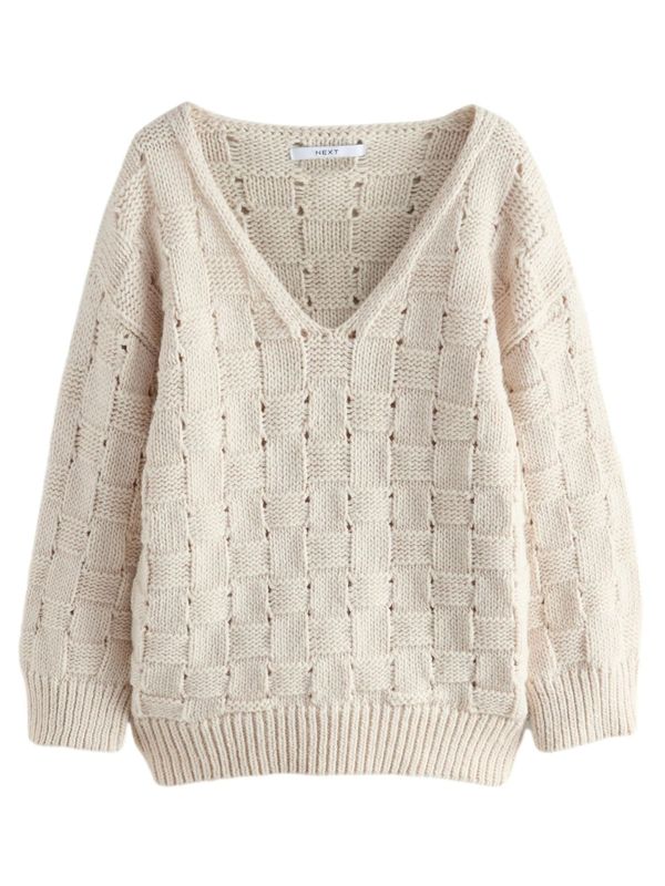 Next Next Pulover  ecru