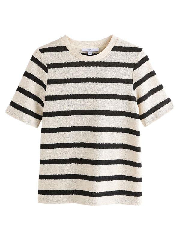 Next Next Pulover  ecru / črna