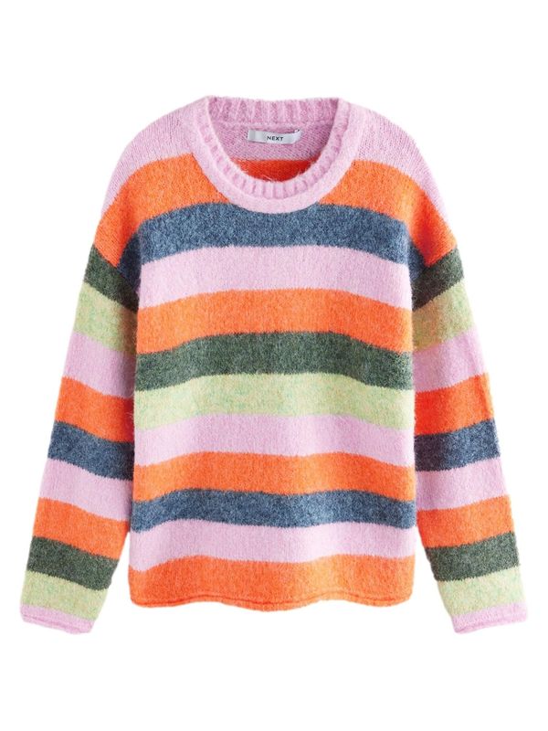 Next Next Pulover  mešane barve / roza