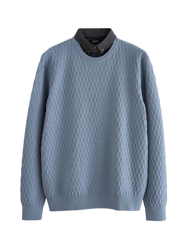 Next Next Pulover  modra / črna