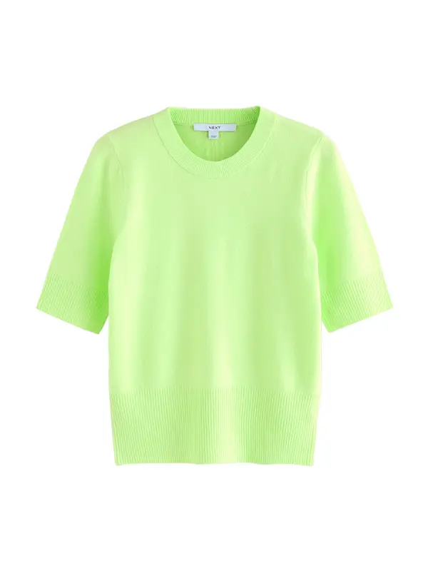 Next Next Pulover  neonsko zelena