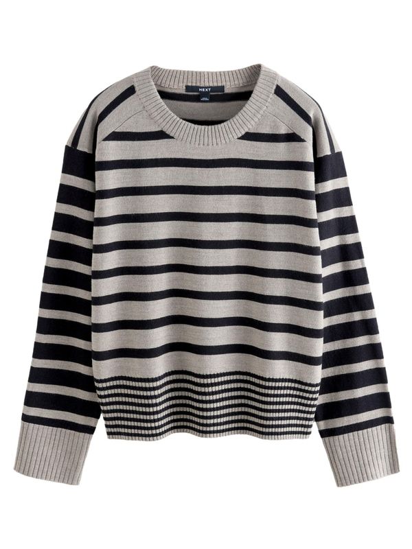 Next Next Pulover  siva / črna
