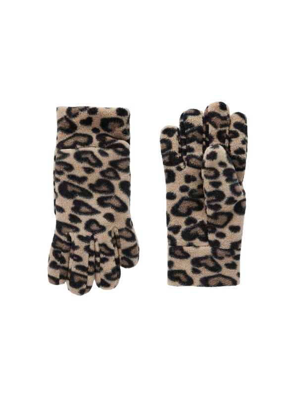 Next Next Rokavice  bež / rjava / črna