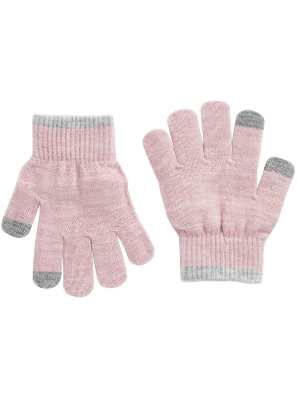 Next Next Rokavice  pegasto siva / pegasto roza