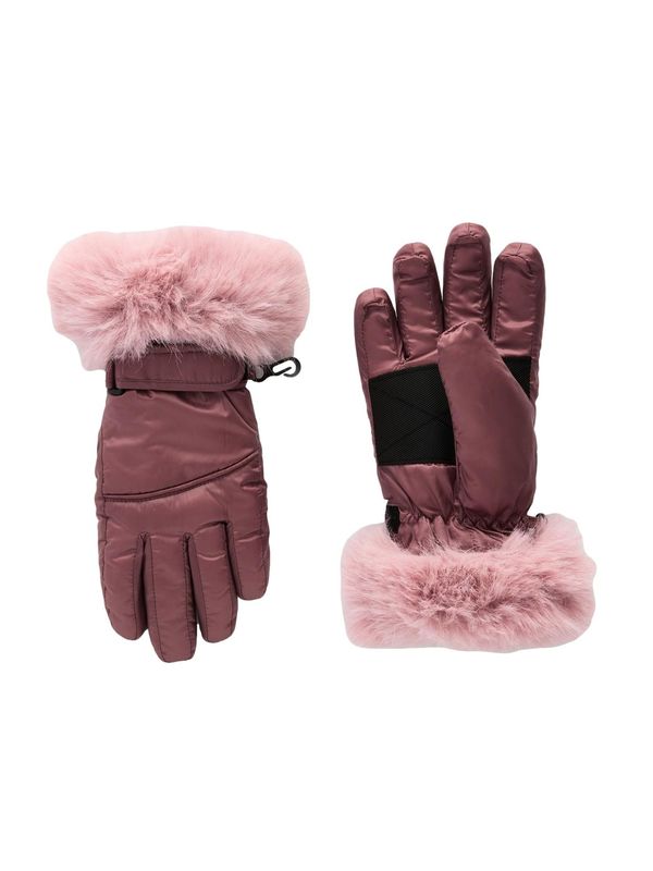 Next Next Rokavice  roza / staro roza / črna