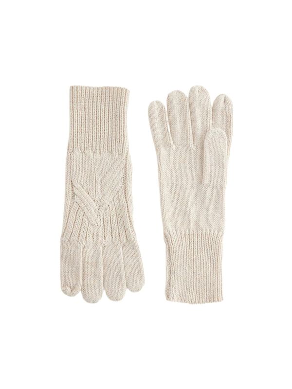 Next Next Rokavice  srebrna / off-bela