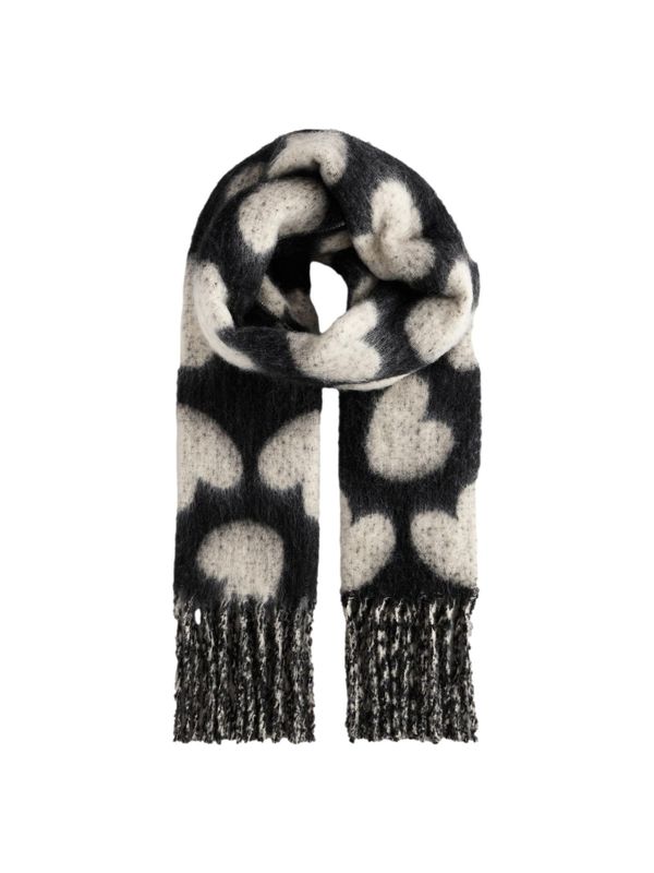 Next Next Šal  bež / črna