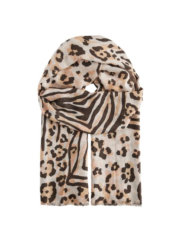 Next Next Šal  bež / svetlo rjava / temno rjava