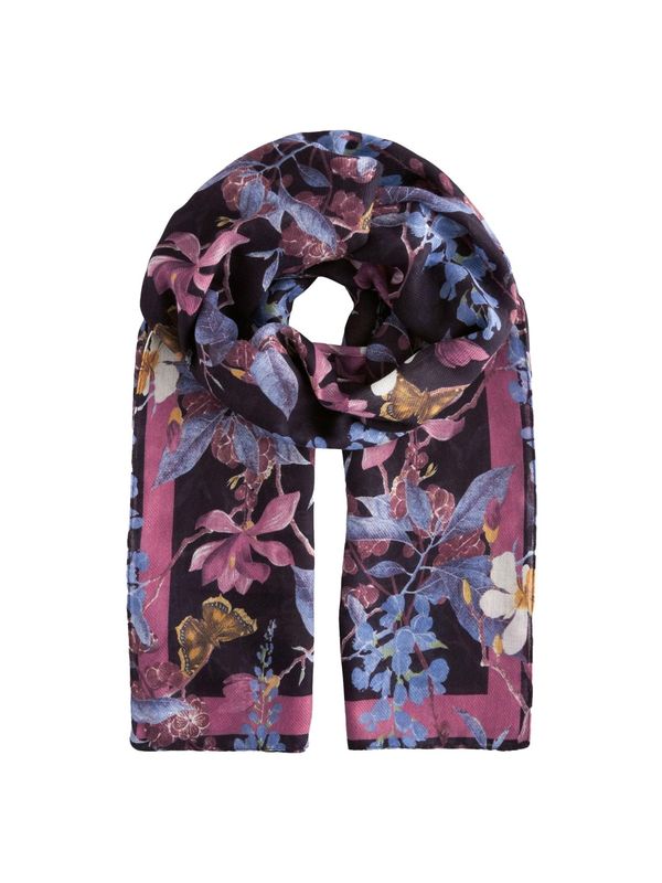 Next Next Šal  mornarska / mešane barve