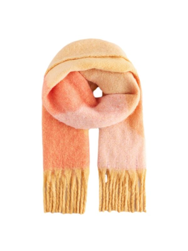Next Next Šal  svetlo oranžna / temno oranžna / puder