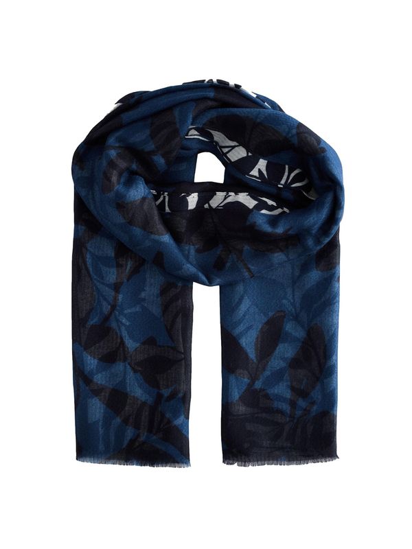 Next Next Šal  temno modra / črna / bela