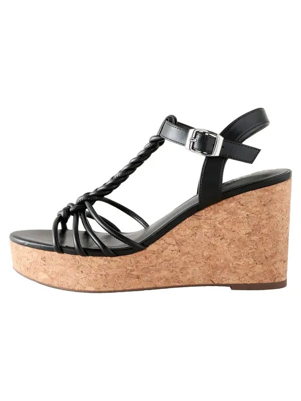 Next Next Sandali 'Forever Comfort'  črna