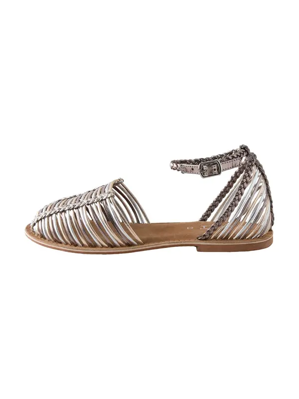 Next Next Sandali 'Forever Comfort'  zlata / srebrna