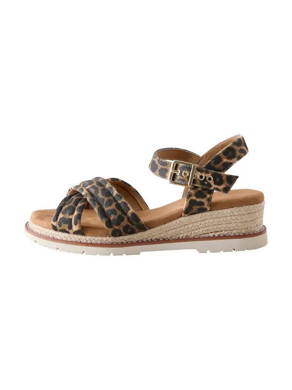 Next Next Sandali 'Forever Comfort®'  kamela / temno siva