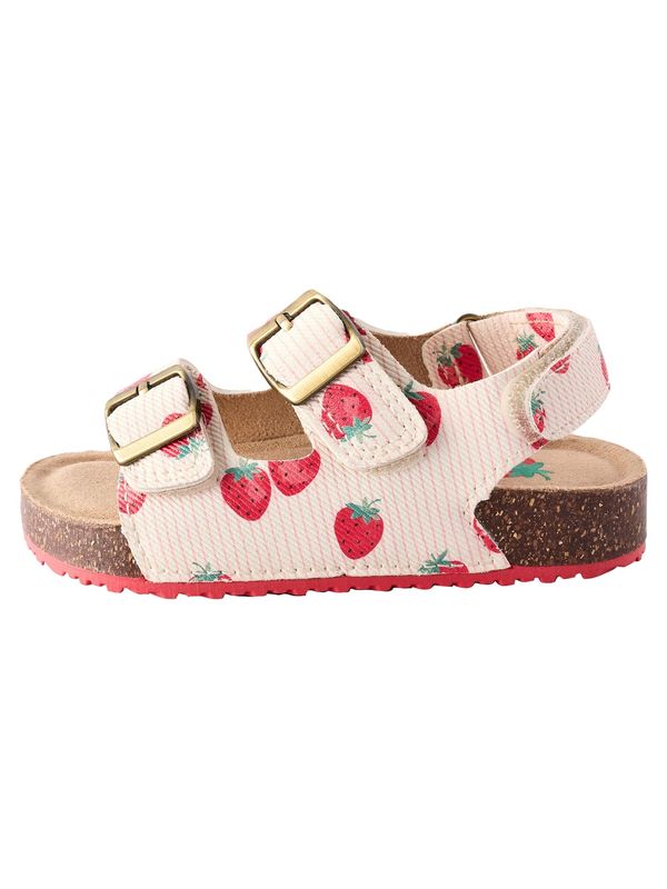 Next Next Sandali  nude / travnato zelena / roza / rdeča