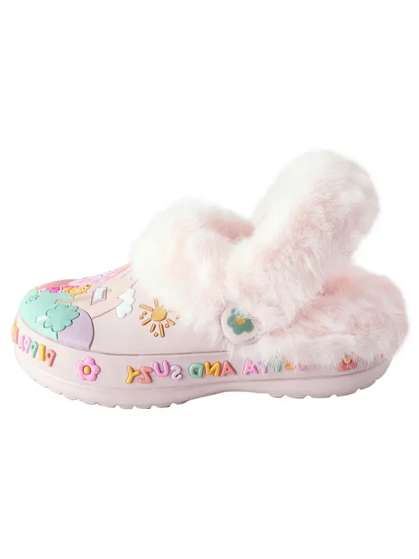 Next Next Sandali 'Peppa Pig'  temno rumena / meta / roza / rosé