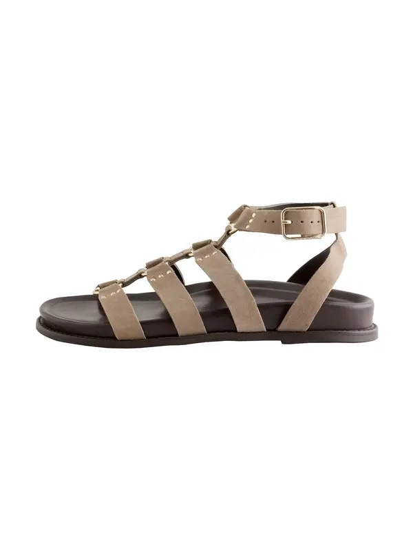 Next Next Sandali s paščki 'Forever Comfort'  bež