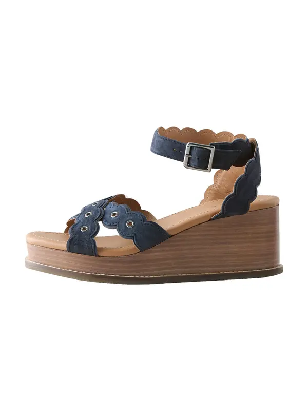 Next Next Sandali s paščki 'Forever Comfort'  mornarska