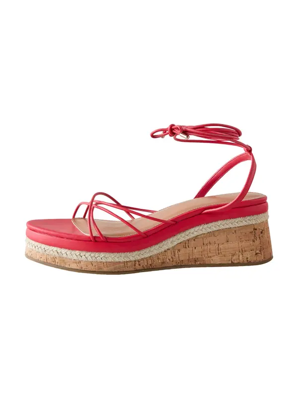 Next Next Sandali s paščki 'Forever Comfort'  temno roza