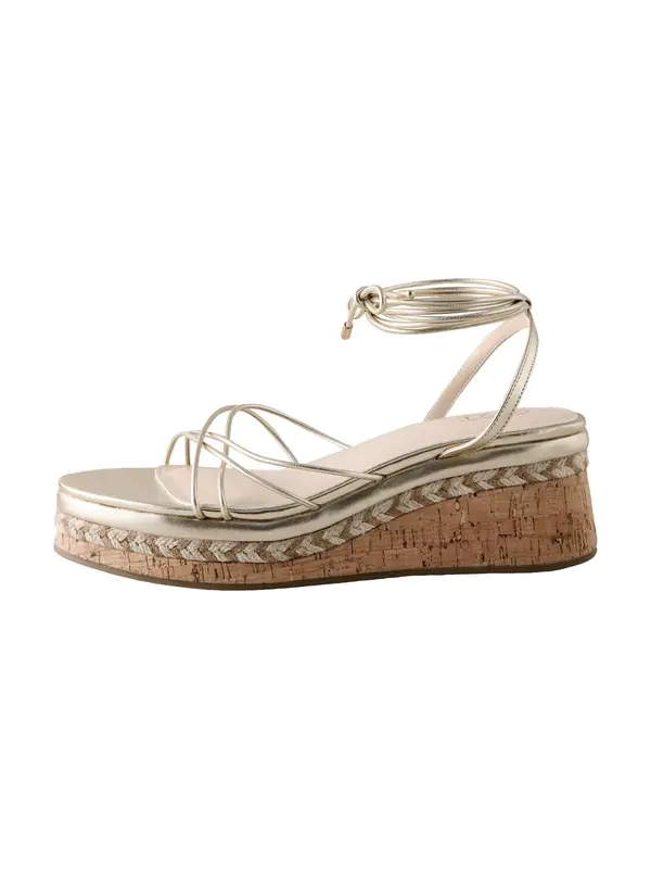 Next Next Sandali s paščki 'Forever Comfort'  zlata