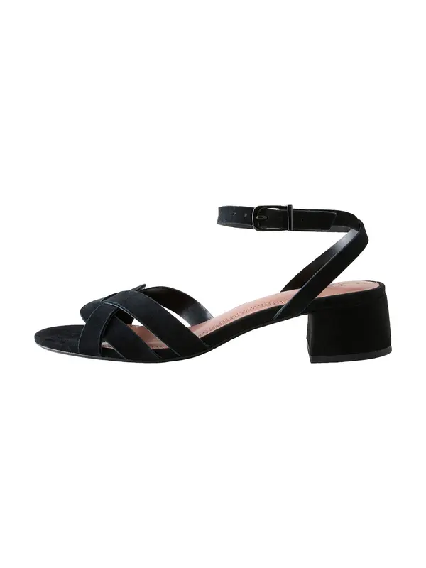 Next Next Sandali s paščki 'Forever Comfort®'  črna