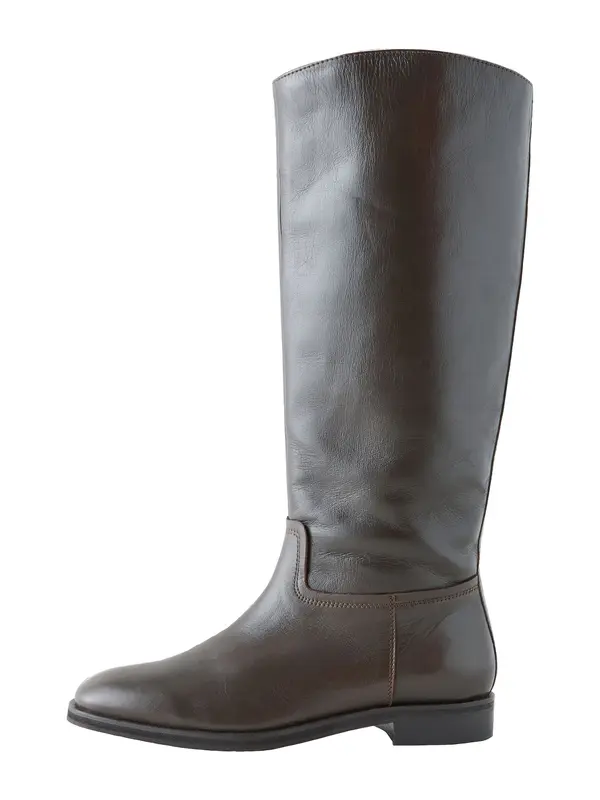 Next Next Škornji 'Forever Comfort'  čokolada