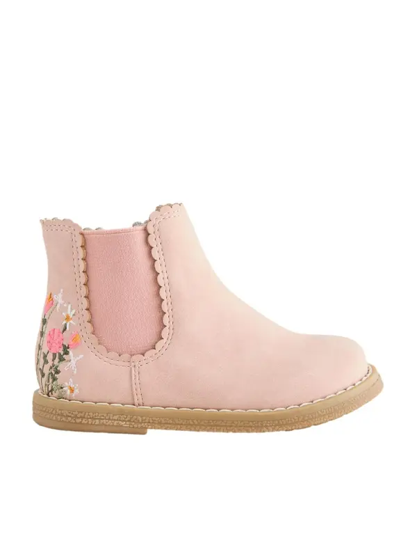 Next Next Škornji  temno zelena / rosé / neonsko roza / bela
