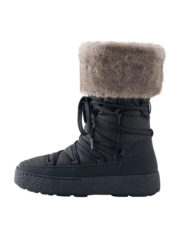 Next Next Škornji za v sneg 'Forever Comfort®'  temno siva / črna