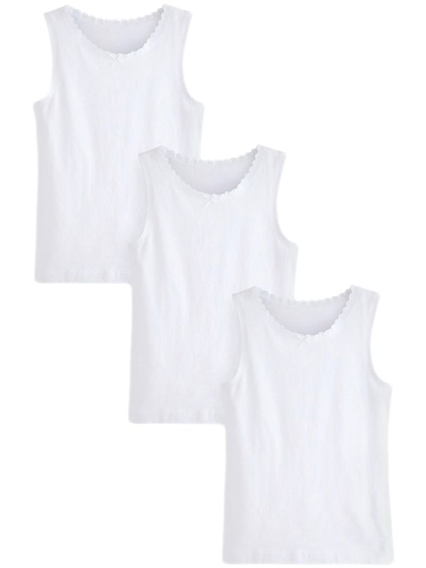 Next Next Spodnja majica  bela