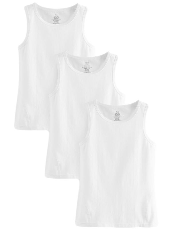 Next Next Spodnja majica  bela