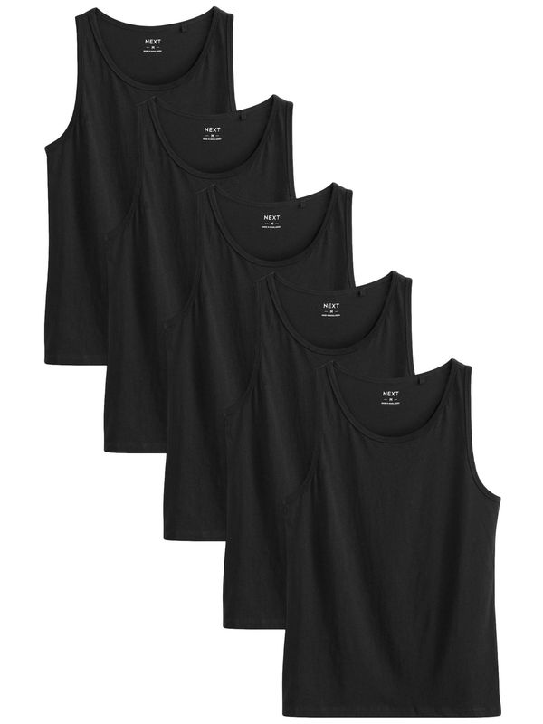 Next Next Spodnja majica  črna