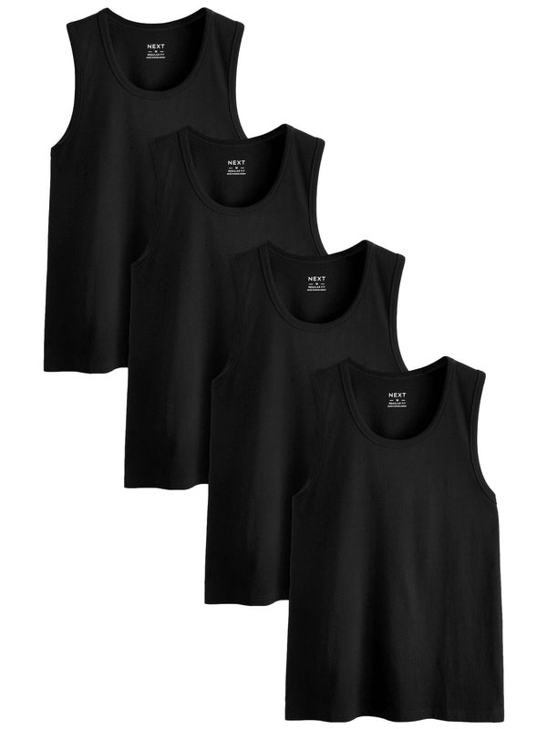 Next Next Spodnja majica  črna