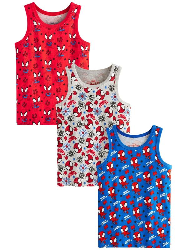 Next Next Spodnja majica  modra / kamen / mešane barve / rdeča