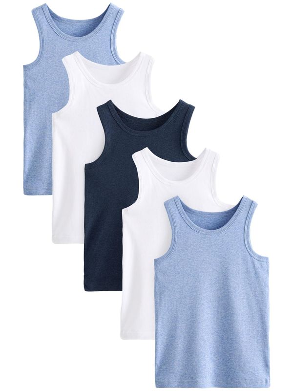 Next Next Spodnja majica  mornarska / svetlo modra / bela