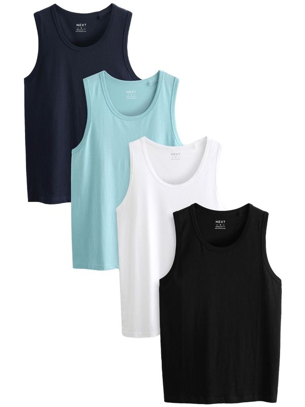 Next Next Spodnja majica  mornarska / svetlo modra / črna / bela