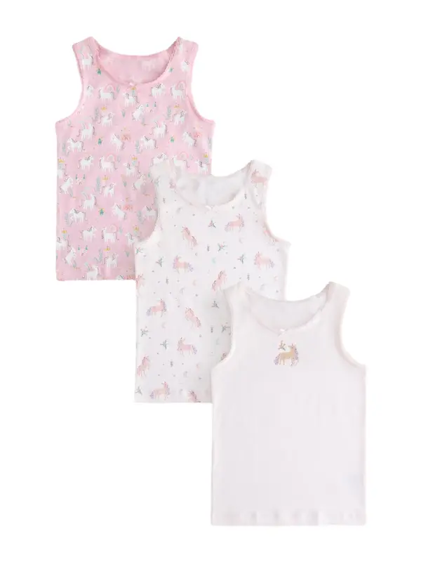 Next Next Spodnja majica  roza / rosé / bela