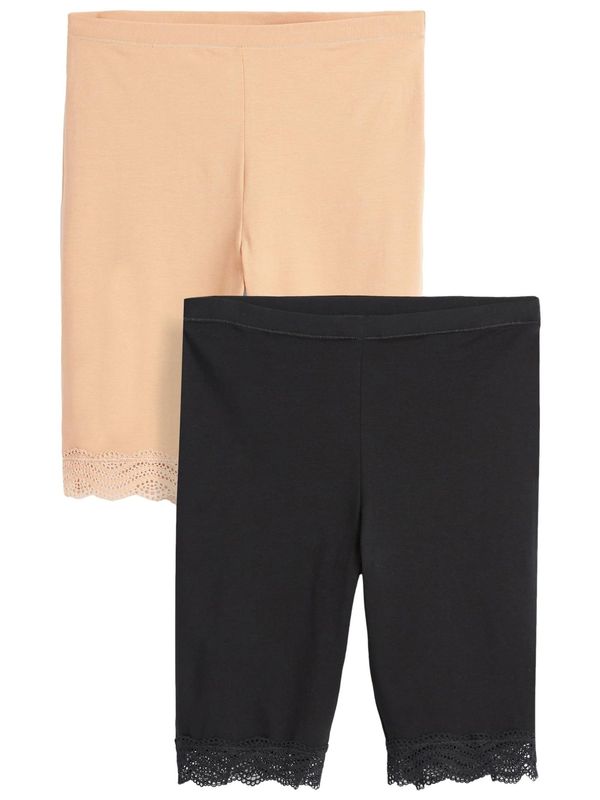 Next Next Spodnje hlače za oblikovanje  bež / črna