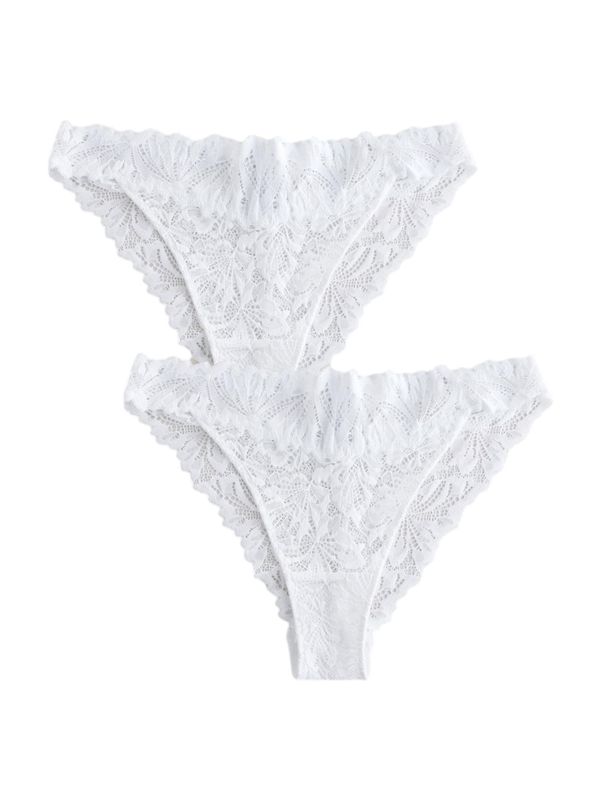 Next Next Spodnje hlačke  bela