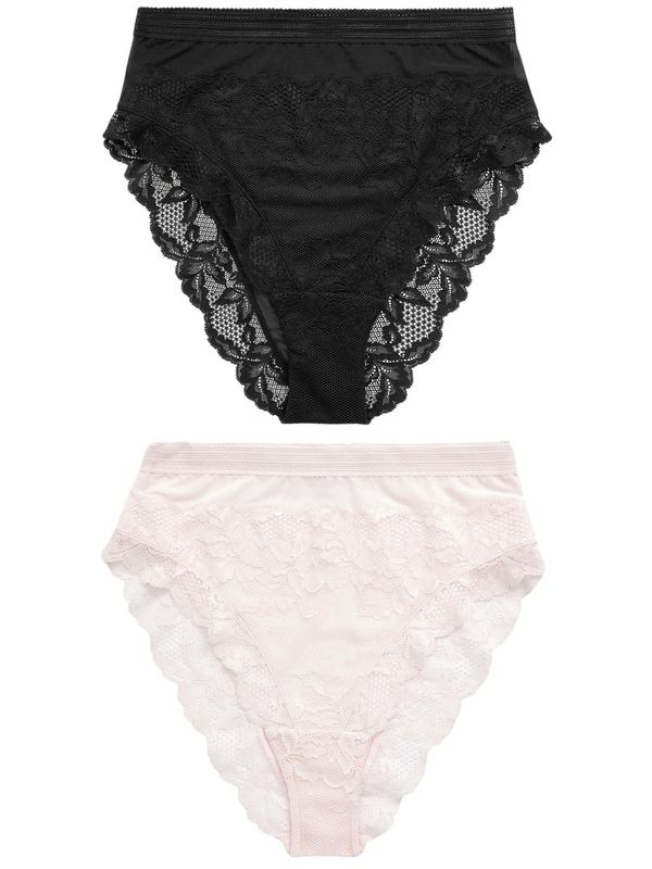 Next Next Spodnje hlačke  črna