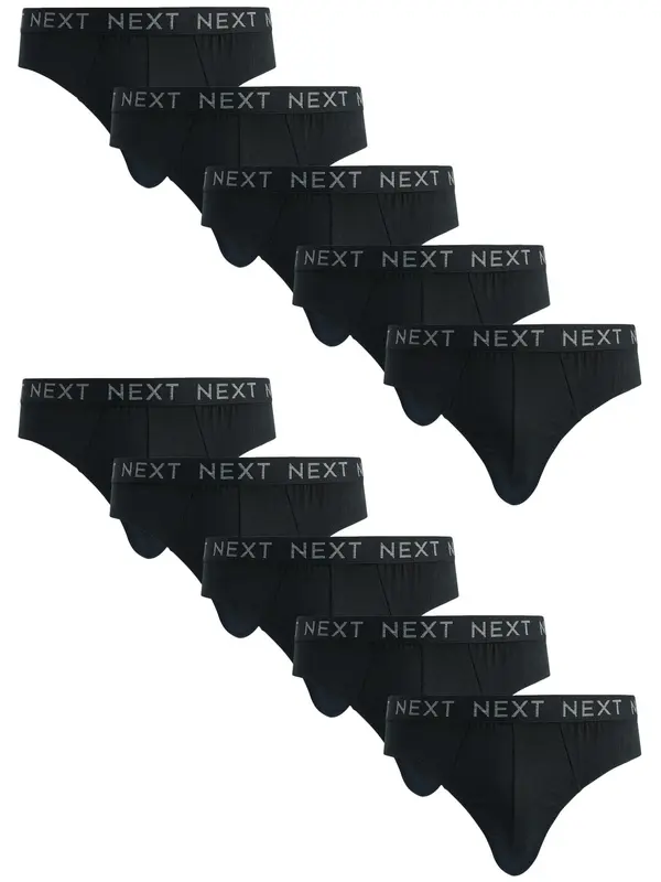Next Next Spodnje hlačke  črna / bela