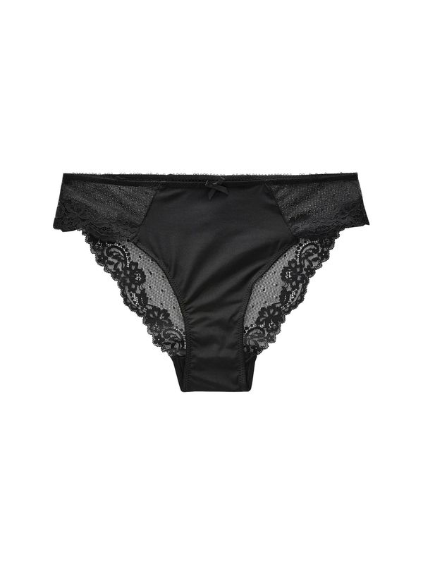 Next Next Spodnje hlačke  črna