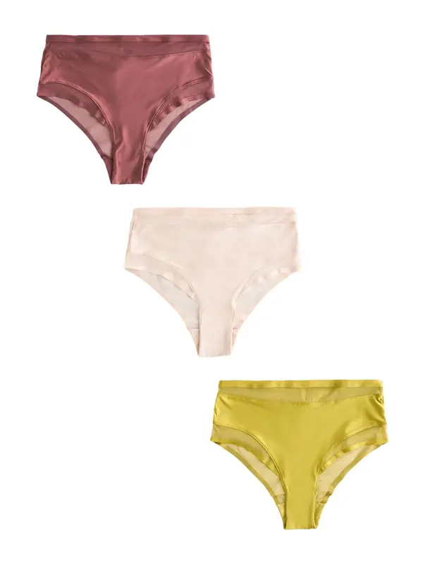 Next Next Spodnje hlačke  kremna / čokolada / apno